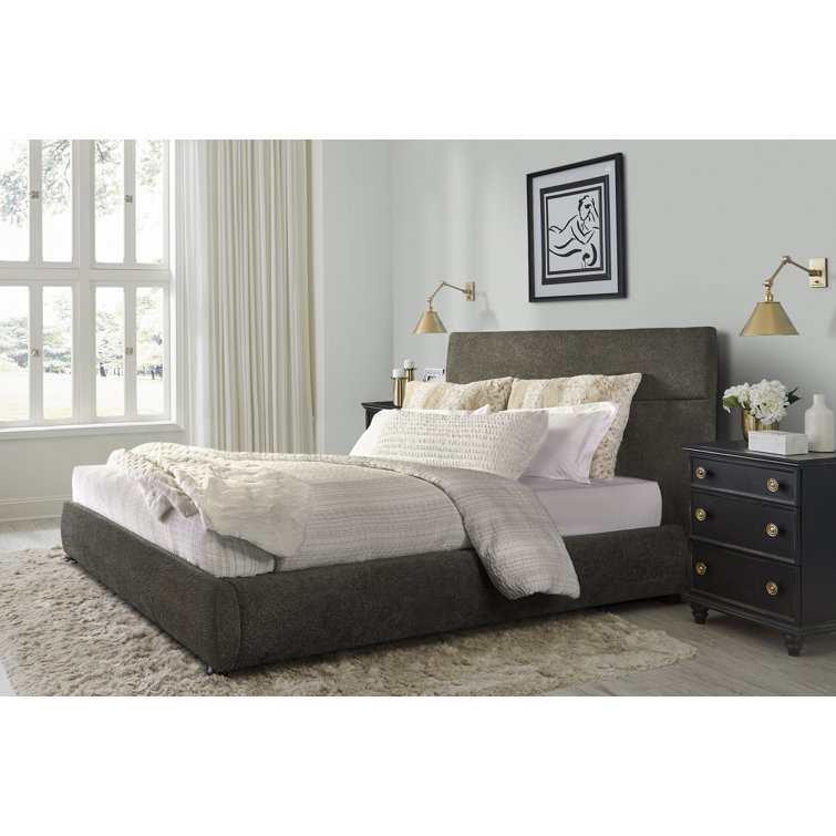 Latitude Run® Upholstered Platform Bed Wayfair